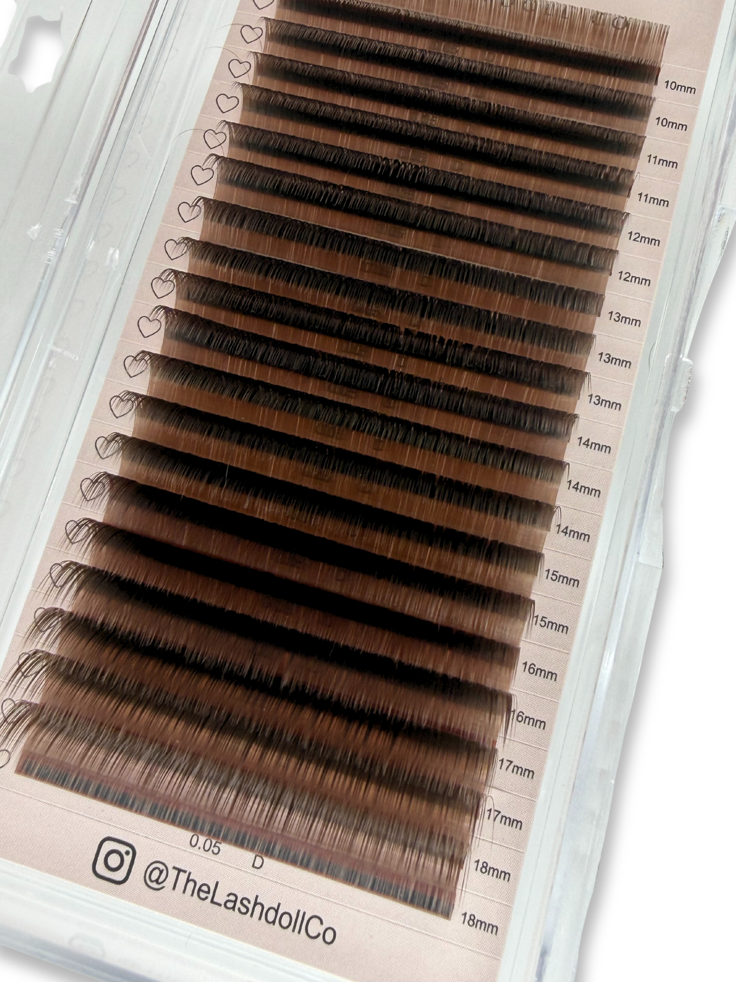 Brown Mixed Trays 20 Rows